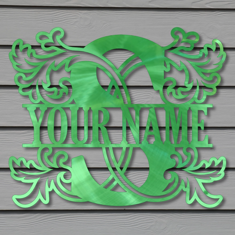 “S” Leafy MonoGram - Image 4