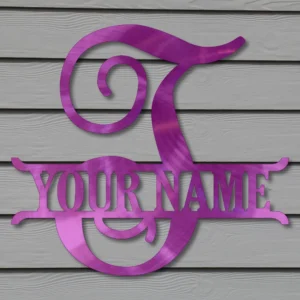 “T” Script MonoGram