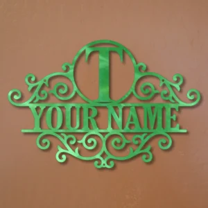 “T” Circle MonoGram