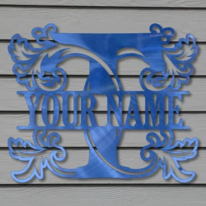 “T” Leafy MonoGram