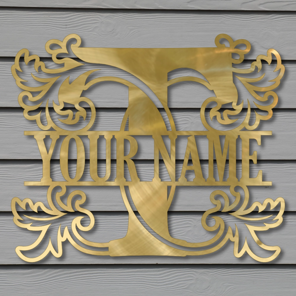 “T” Leafy MonoGram - Image 5