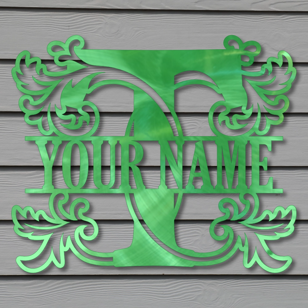 “T” Leafy MonoGram - Image 4