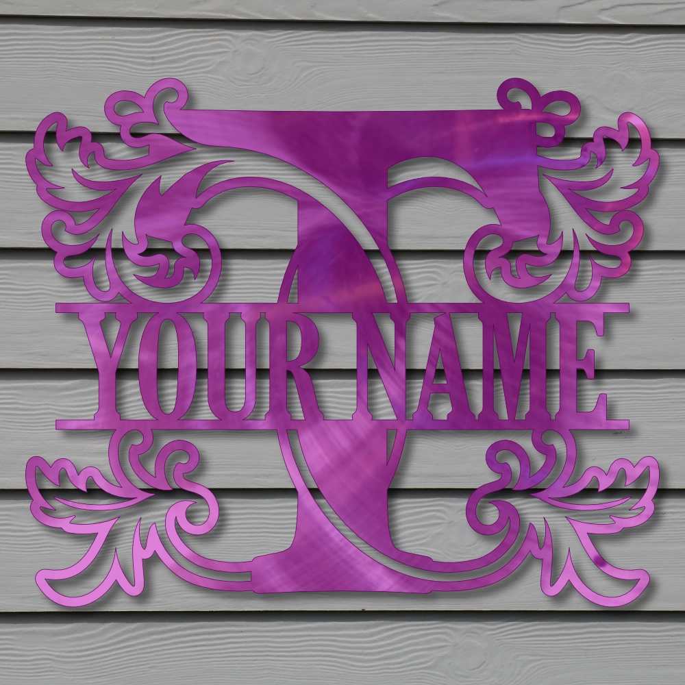 “T” Leafy MonoGram - Image 3