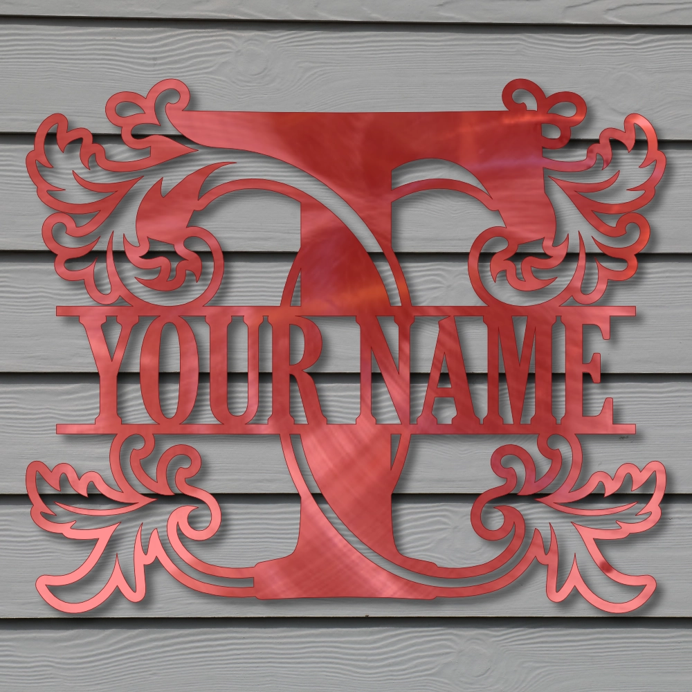 “T” Leafy MonoGram - Image 2