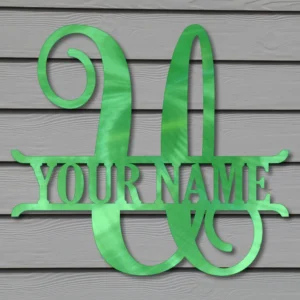 “U” Script MonoGram