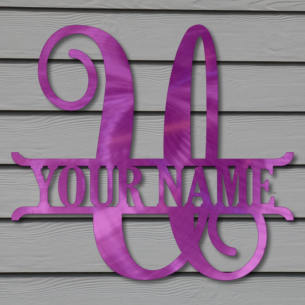 “U” Script MonoGram - Image 3
