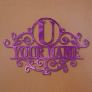 “U” Circle MonoGram