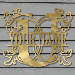 “U” Leafy MonoGram