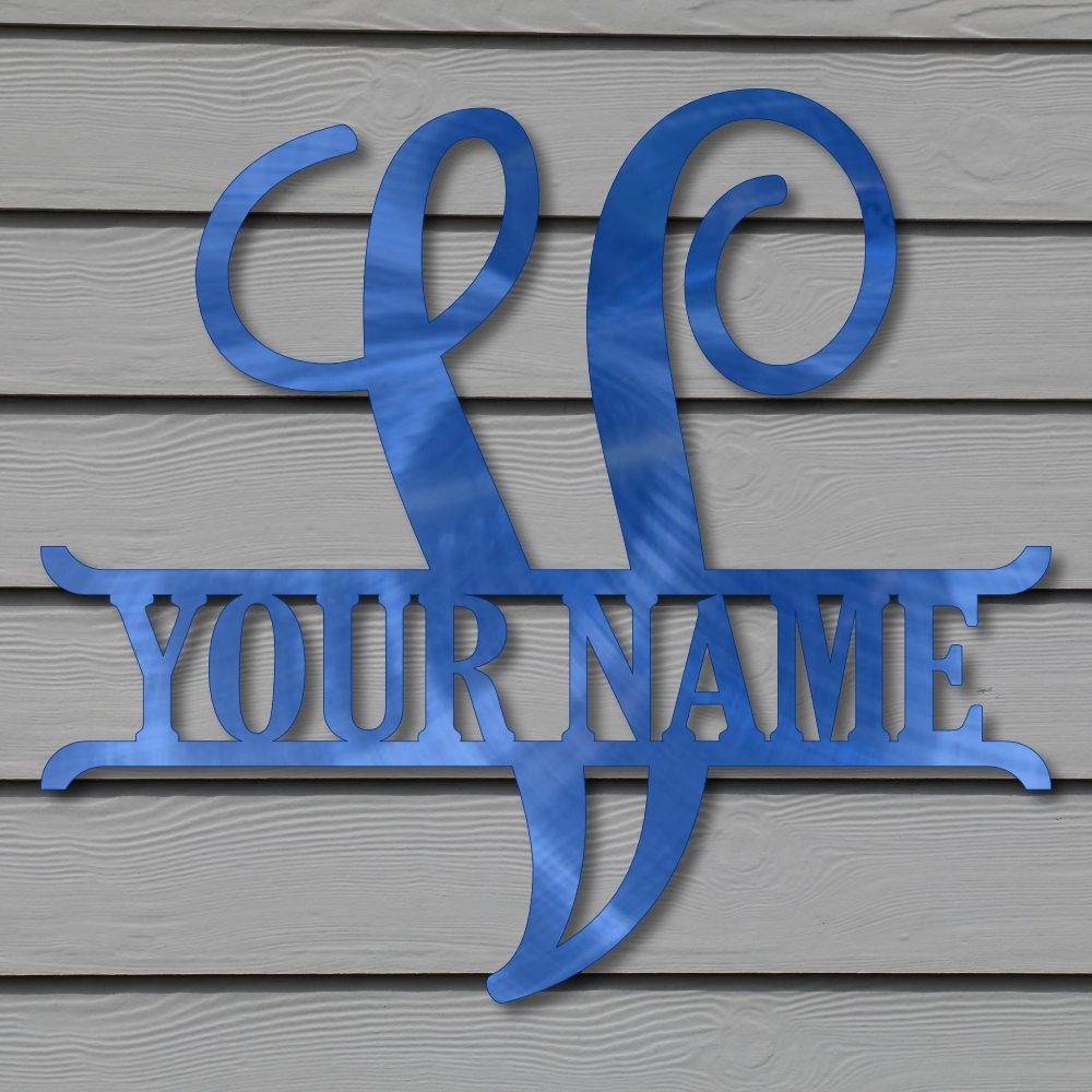 “V” Script MonoGram - Image 5