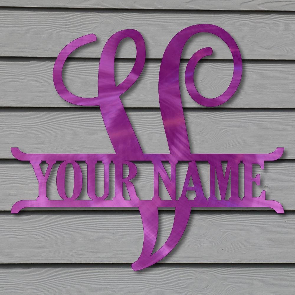 “V” Script MonoGram - Image 2