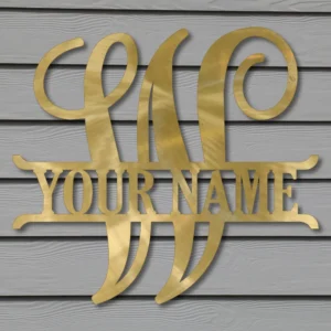 “W” Script MonoGram