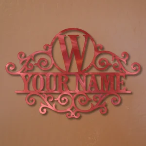 “W” Circle MonoGram