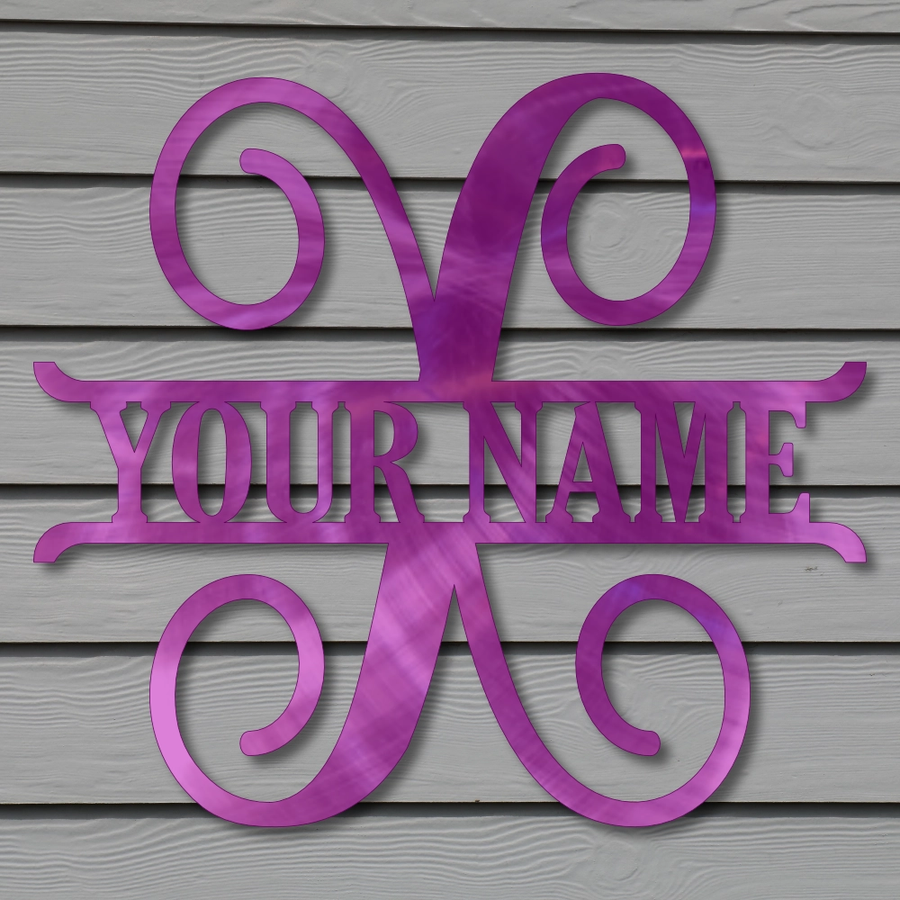 “X” Script MonoGram - Image 5