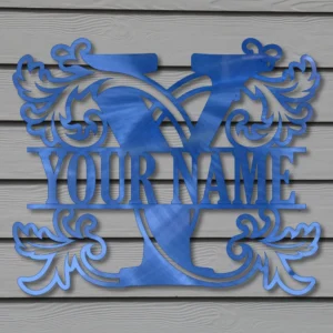 “Y” Leafy MonoGram