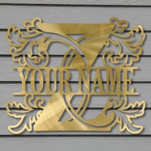 “Z” Leafy MonoGram