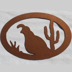 9" Quail Oval