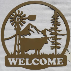 Farm Welcome Sign