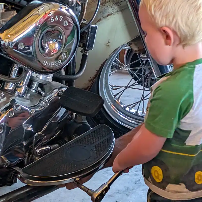 Harley Davidson Metal Art Arizona Style