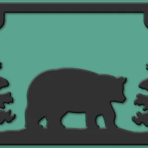 Bear License Plate