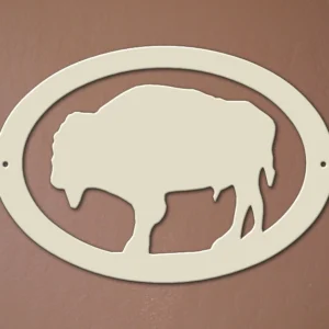 9" Buffalo Oval
