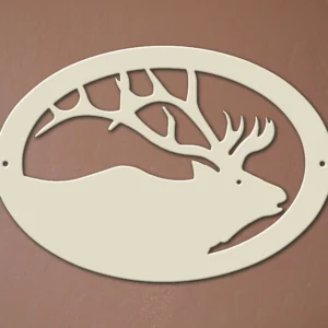 9" Elk Oval