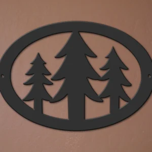 9" Forest Oval