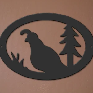 9" Quail Oval