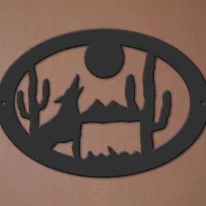 9" Howling Desert Wolf